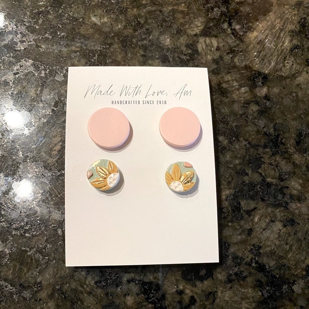 Floral Studs
